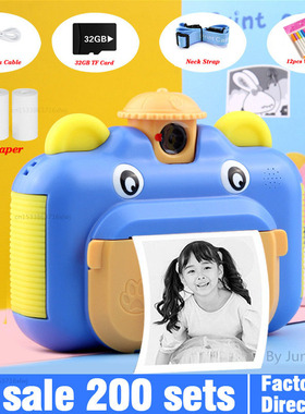 Kids Camera Instant Print Camera Children Digital Camera 108