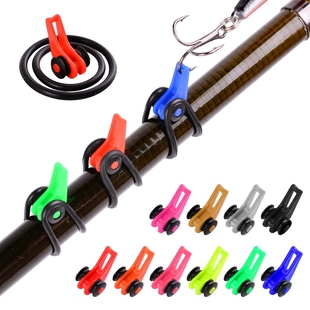 10pcs/lot Plastic Fishing Hook Secure Keeper Holder Lure Acc