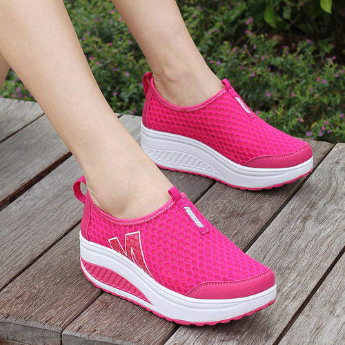 Shoes Women Mesh Flat Shoes Sneakers Platform Shoes Women Lo
