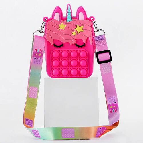 New Pop Messenger Bag for Girls Pops Et Fidget Toys Anti-Sss