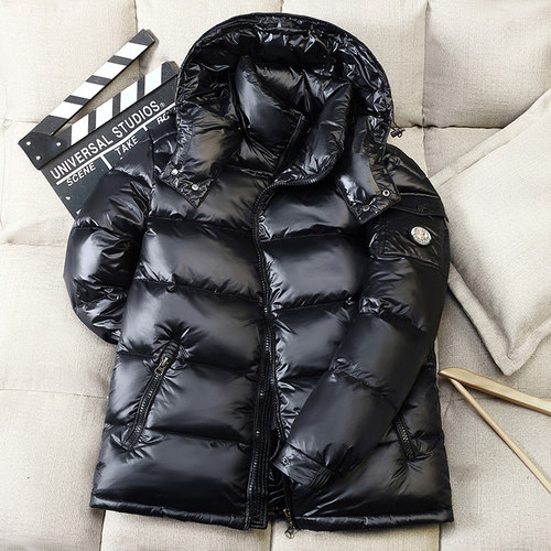New Mens Hooded Casual Down Jacket Thick And Warm   Winter M