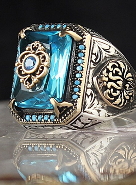 Vintage türk Signet yüzük erkekler kad?nlar i?in antik g