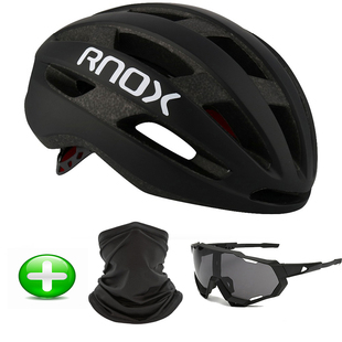 Rnox Aero Bicycle Safety Ultralight Road Bike Helmet Red MTB