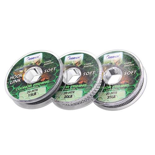 Lead Core Hook Line Braided Camouflage Carp Fishing Tackle R