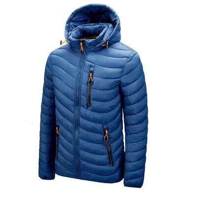Warm Jacket Men Windbreaker 2024 New Spring Autumn Hooded Pa