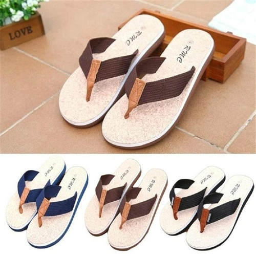 Men Shoes Indoor And Outdoor Beach Slippers Anti-Slip Male F