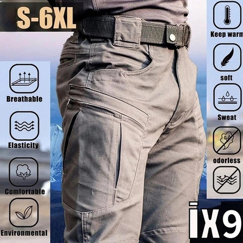 Tactical Pants Men Plus Size S-6XL Multi Pocket Outdoor Hiki
