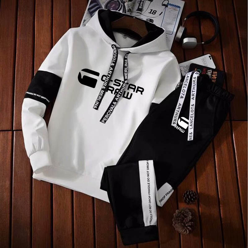 mens luxury brand sweatshirt set hoodies sweatpants tracksu