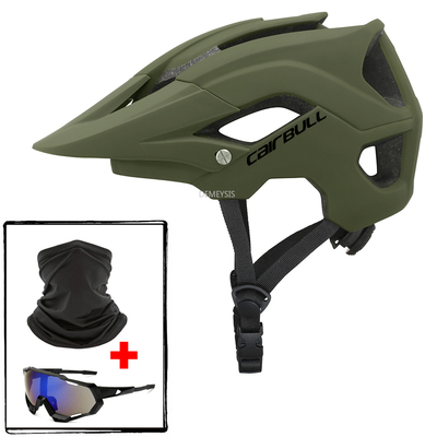 Integrally-molded Bicycle Helmet Men Women DH Mountain Road
