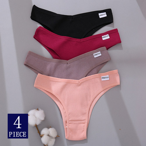 4Pcs/SetWomenCotton