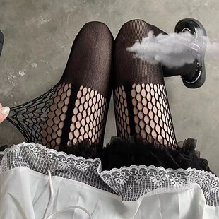 Women Erotic Breathable Thin Section Kitty Cat Nightclub Bla