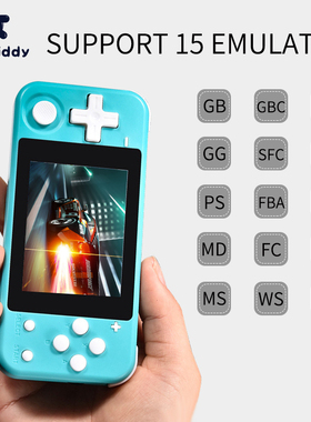 POWKIDDY Q90 3 in? IPS ekran el konsol ?ift a??k sistem oyun