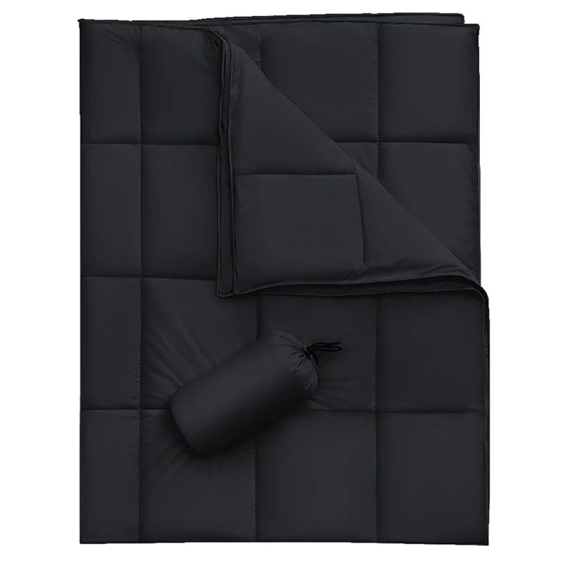 Peter Khanun Down Throw Blanket Comforter Windproof Water-Re