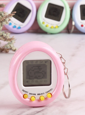 1 adet 90S nostaljik Tamagotchi elektronik evcil hayvan kons