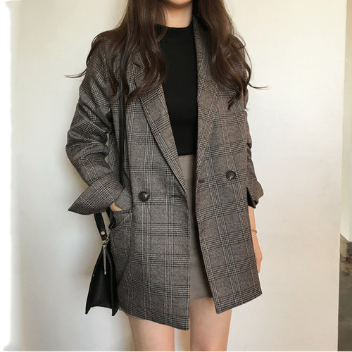 Women'sBlazerSuitsCheck