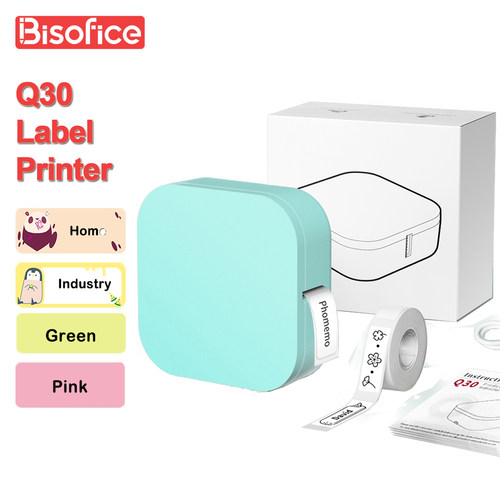 Portable Q30 Label Maker Machine  Pocket Thermal Label Print