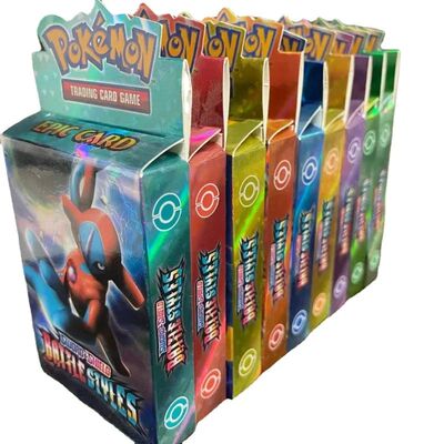 Pokemon Cards V Vmax Box TCG Sun & Moon Evolutions Pokemon B