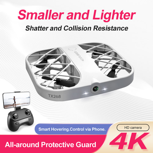 JJRC H107 RC Mini Grid Quadcopter Drone with 4K WIFI Camera