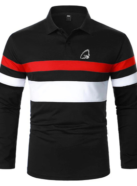 Summer Men Fahsion and Casual Long Sleeve Printed  Shirt