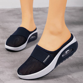 Women Flats Platform Mesh Slip Footwear Sneakers Orthoped