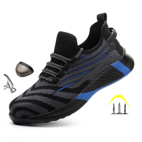 New  Lightweight Breathable Men Safety Shoes Steel Toe Work