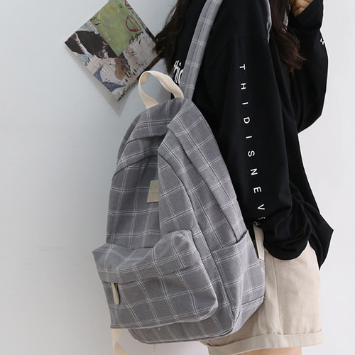 Fashion Girl College School Bag Casual New Simple Women Back