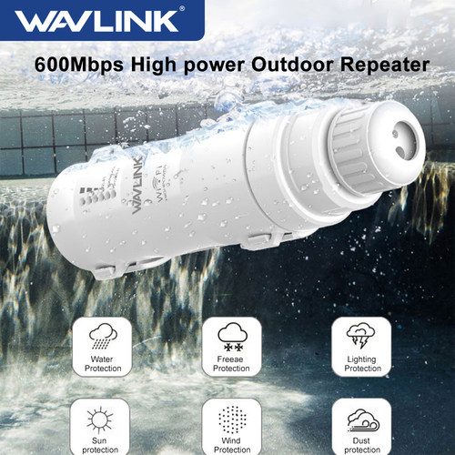 Wavlink AC600 High Power Outdoor WIFI Router/Access Point/CP
