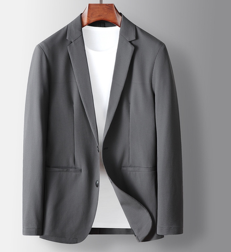2023 New middle-aged and elderly leisure suit Men's business