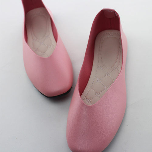 Big Size Women Flats Candy Color Shoes Woman Loafers Square