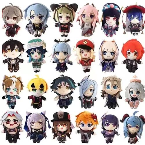 Genshin Impact Plush Furina Lyney Kaveh Neuvillette Amber Ka
