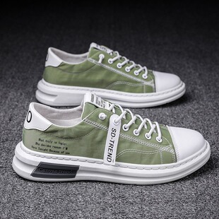Men's Vulcanize Shoes  Male Sneakers Fashion Lace-up Solid L