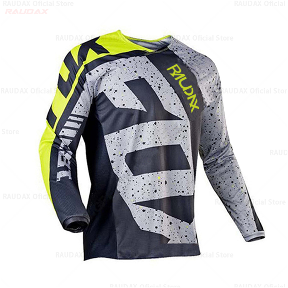 Sports Team Downhill Jerseys 2022 Long Sleeves MTB Bike Shir