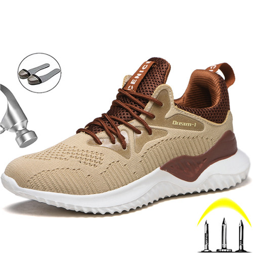 New Sport Safety Shoes Men Indestructible Work Shoes Boots L