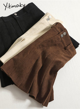 YitimokyCorduroyPleated