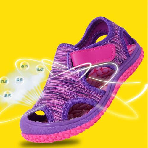 New Summer Children Beach Boys Sandals Kids Shoes Closed Toe