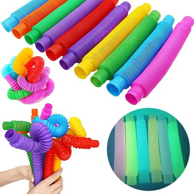 Macarone Luminous Tubes Sensory Fidget Toy Sss Relieve Toys