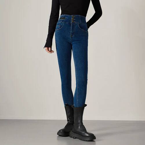 Fashion Casual Ladies Denim Pants High Quality Womens Skinny