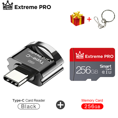 High Speed Card Reader Micro-USB/Type-C Memory Card Reader T