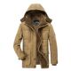 Casual Fashion New Jacket Men Parkas Winter 2023 Male Fur