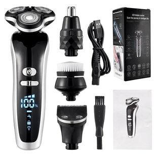New Electric Shaver For Men 4D Electric Beard Trimmer USB Re