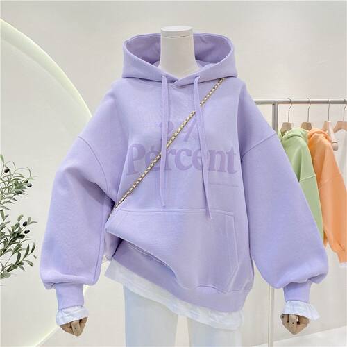 Hoodies Women Sweatshirts Autumn Winter Warm Thick Splicing