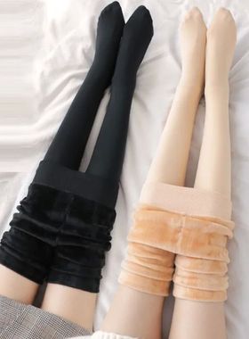 Winter Warm Leggings Women's Thermal Pants Polar Pantyhose S