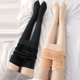 Winter Warm Leggings Women's Thermal Pants Polar Pantyhose S