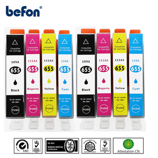 befon Compatible HP 655 655XL Ink Cartridge Replacement for