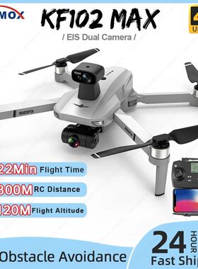 LAUMOX KF102 MAX Drone 4K Profesional GPS HD Camera with 2-A