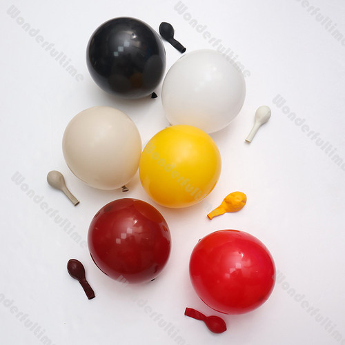 133pcs Red Black Matte Balloons Arch Kit Kids 1st Birthday D