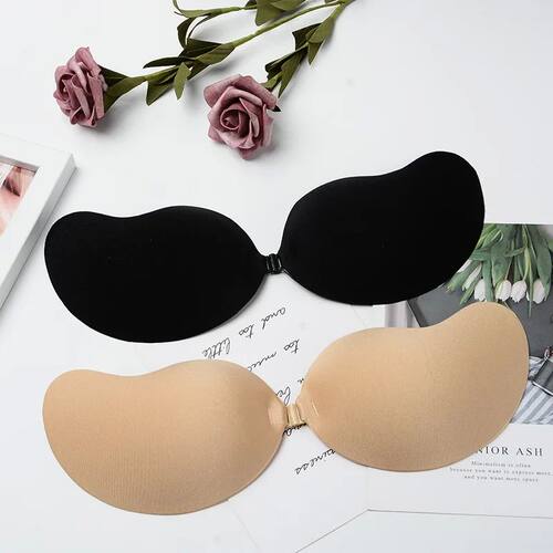 Invisible Push Up Bra Backless Strapless Bra Seamless Front