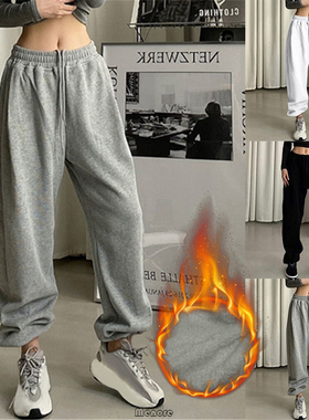 Women pants Black Jogging Sweatpants Women for pants Baggy S