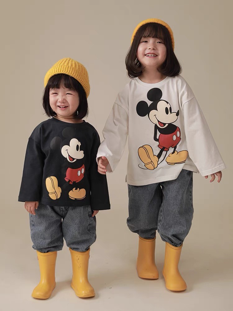 Mickey Mouse Printing Kids Sweatshirt Baby Boy Girl Clothes