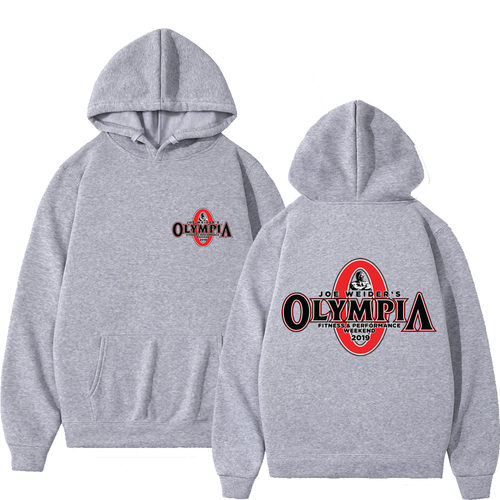OLYMPIA Gyms Fitness Men's Hoodies Sweatshirt Fleece Women C